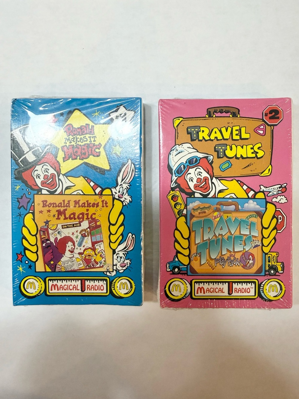 Vintage 1995 McDonald’s Magical Radio Cassette Tapes